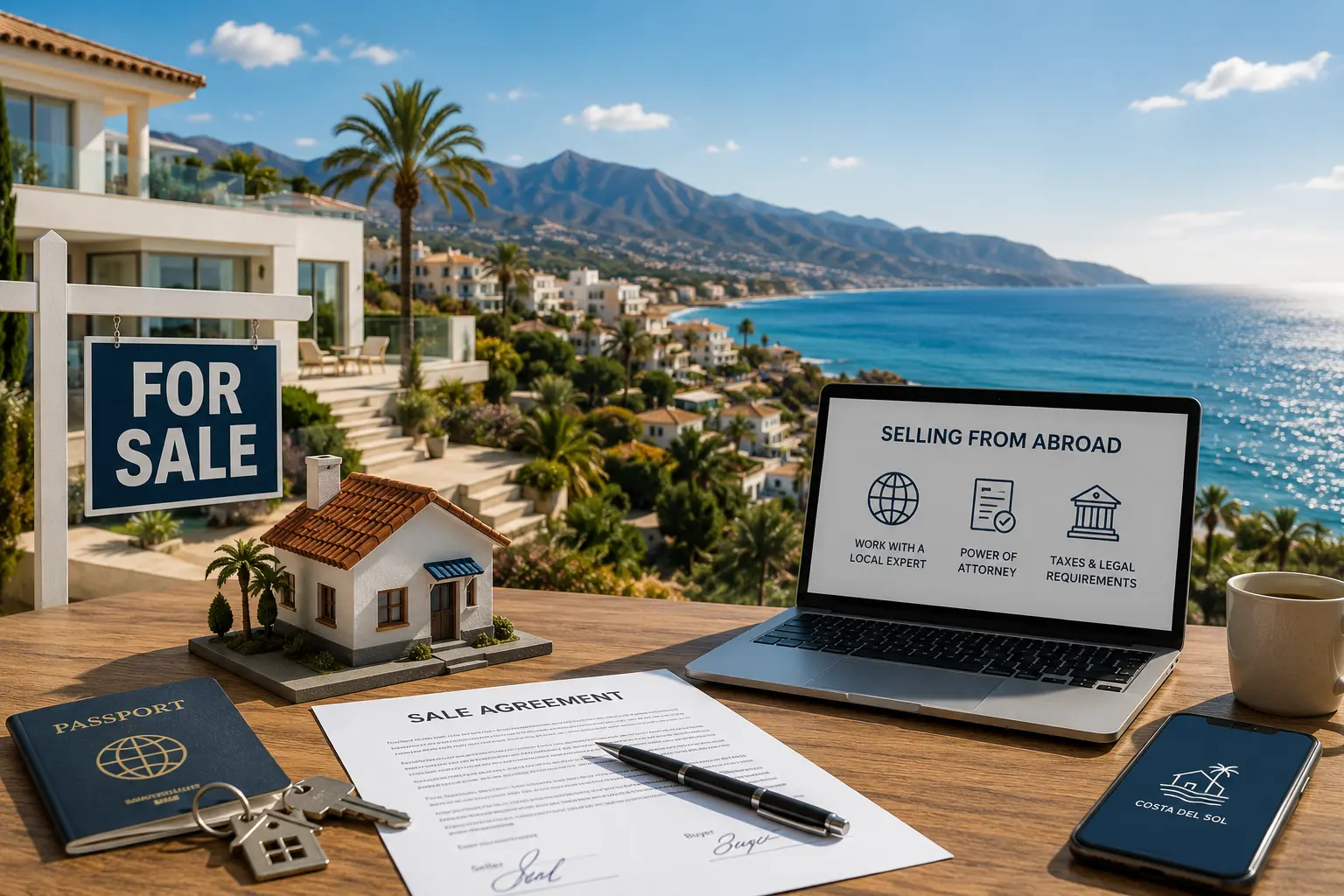 Vender una casa en costa del sol siendo no residente