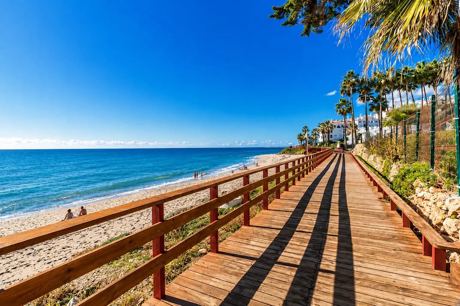Senda litoral y playa de Calahonda, Mijas Costa