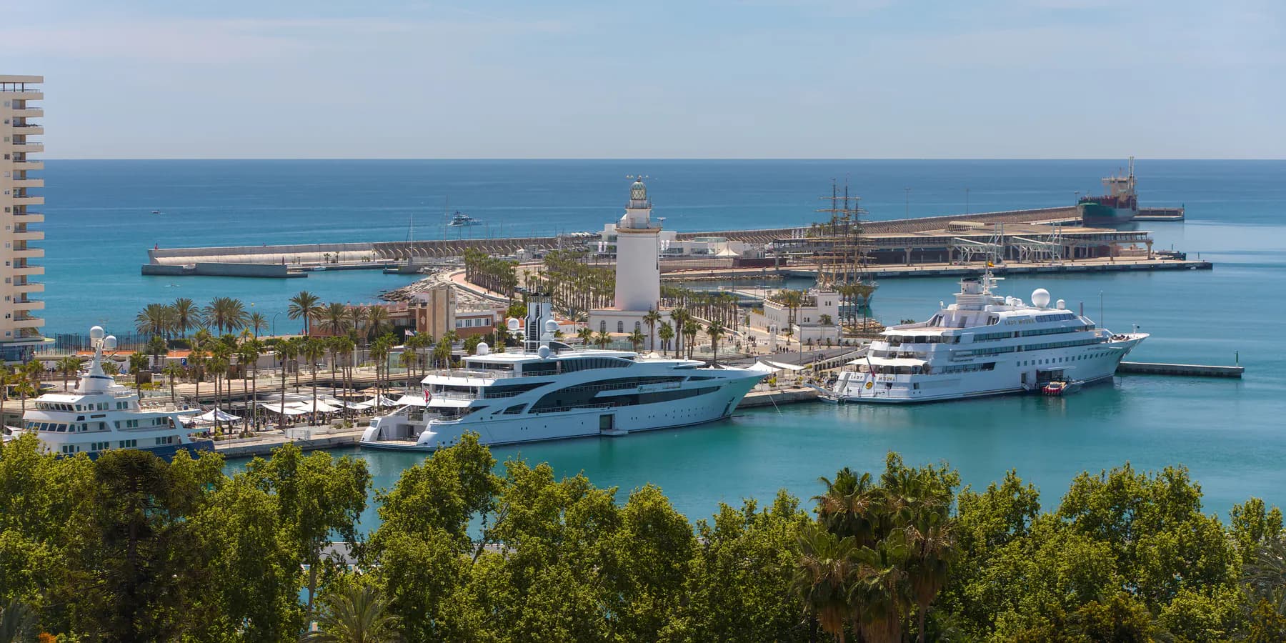 Vista panorámica de Málaga, Costa del Sol - Propiedades en venta